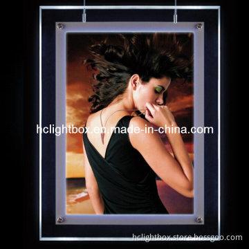 Acrylic Photo Frame LED Crystal Light Box Frameless LED Crystal Light Frame